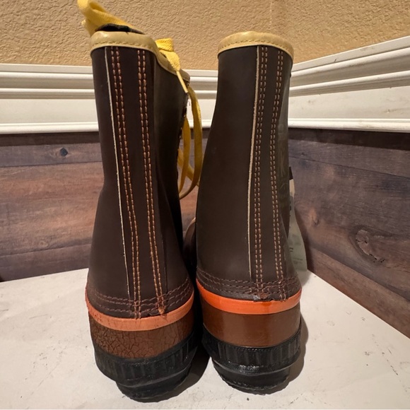 VTG 80’s Sorel Kaufman Sentry STEEL TOE Made in Canada Boots Wool Liner Men 9